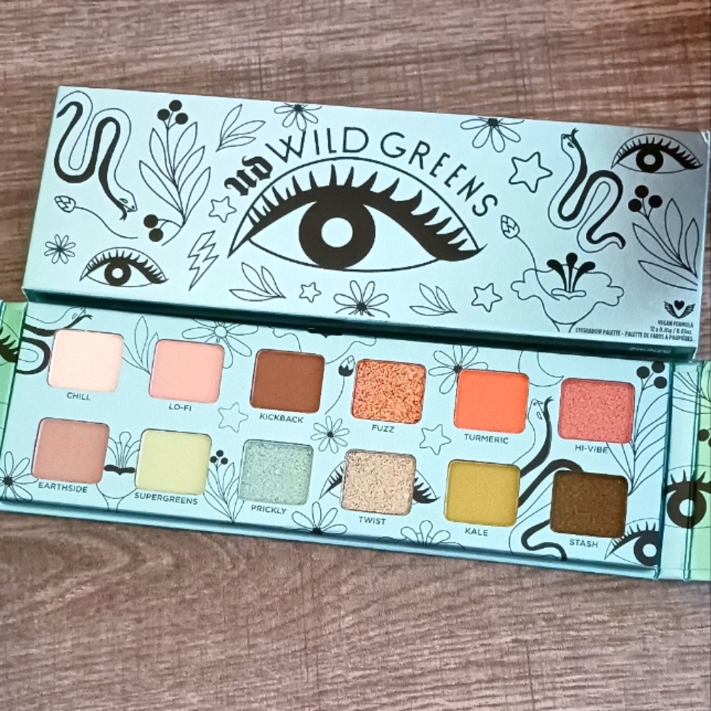 Urban decay wild greens palette